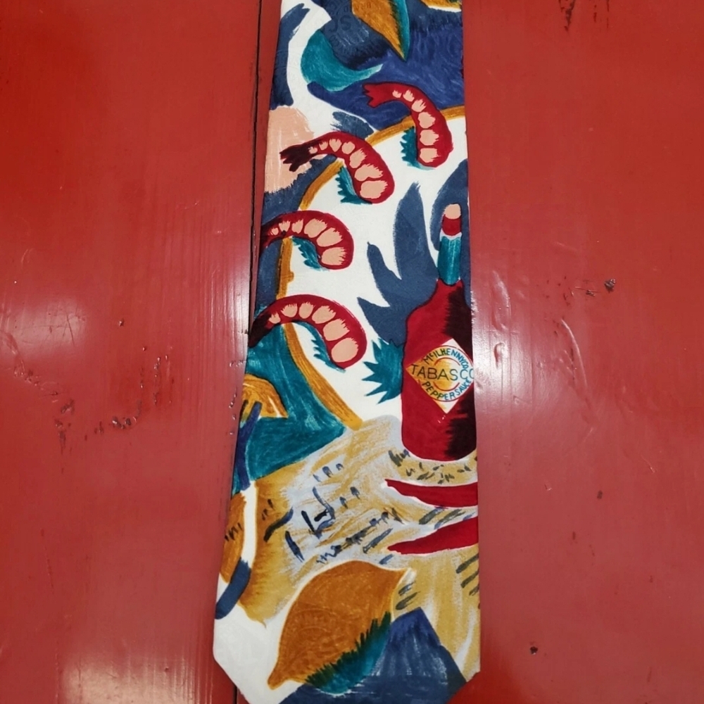 Colorful Tabasco Themed Tie